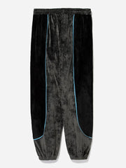 RASSVET - Velours Sports Trousers Knit PACC13P009 Black-Pantalons et Shorts-PACC13P009