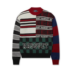 RASSVET - Multi Panel Crewneck Jumper PACC13N002-Pulls et Sweats-PACC13N002