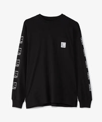 RASSVET - Long Sleeve T-shirt PACC13T011 Black-T-shirts-PACC13T011