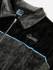 RASSVET - Velours Sports Jacket Knit PACC13J004 Black-Vestes et Manteaux-PACC13J004