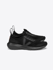 Rick Owens x Veja - Runner Style 2 V-Knit - Full Black-Chaussures-0L1024556B-1