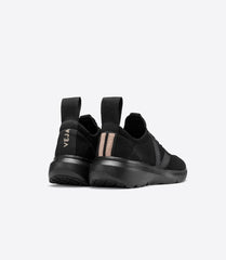 Rick Owens x Veja - Runner Style 2 V-Knit - Full Black-Chaussures-0L1024556B-1