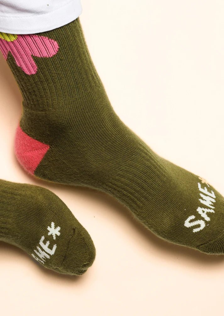 Same - Chaussettes "Fleuri"-Accessoires-