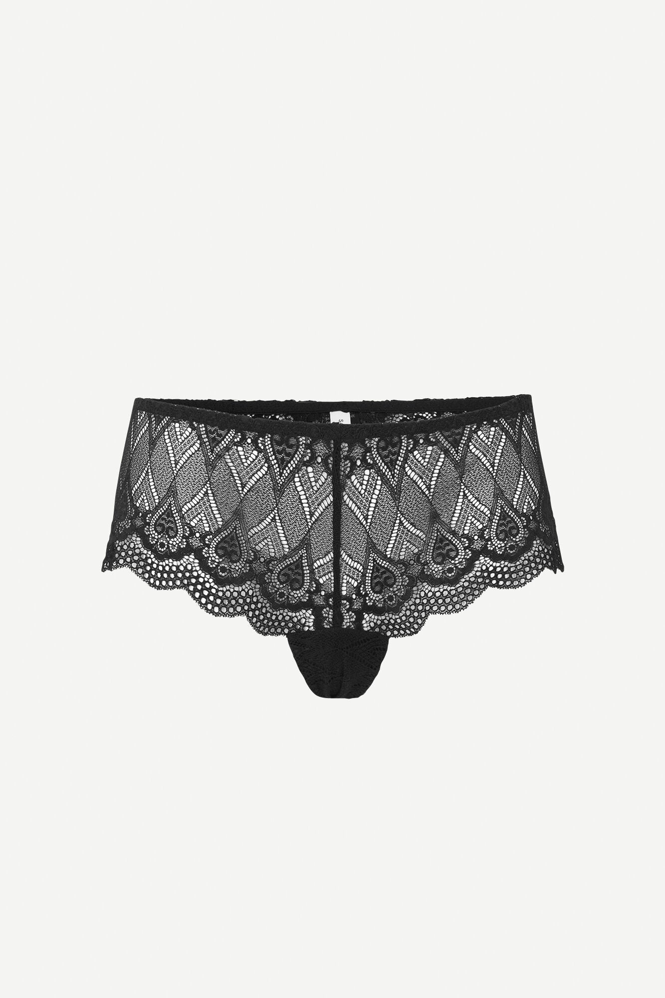 Samsoe Samsoe - Cibbe Panties Black – Culotte en dentelle noir-Accessoires-F18408101