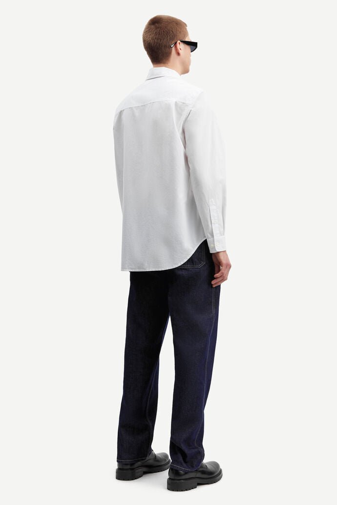 Samsoe Samsoe - Damon P Shirt 14981 - White-Chemises-M23400020