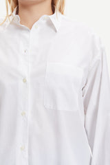 Samsoe Samsoe Femme - Luana Shirt 13072 - White-Chemises-F00023155
