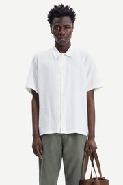 Samsoe Samsoe Homme - Avan JX Shirt 14698 - White-Chemises-M23100072