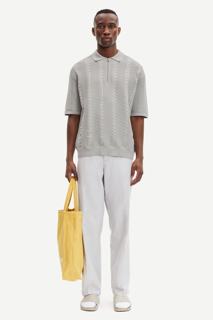 Samsoe Samsoe Homme - Garam x Polo 10490 - Quiet Gray-Chemises-M22200121