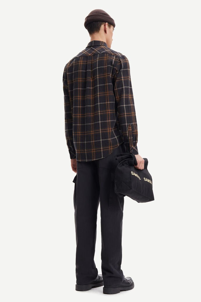 Samsoe Samsoe Homme - Liam NX Shirt 14159 Mole ch.-Chemises-M22300129