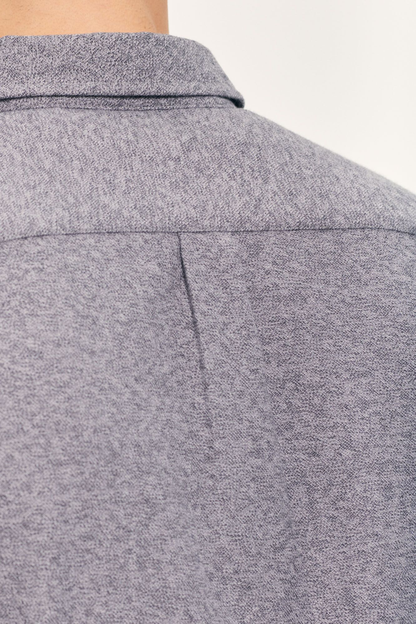 Samsoe Samsoe - Liam Ba Shirt 11245 - Slate Gray-Chemises-11245