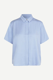 Samsoe Samsoe - Mina SS Shirts 14028 - Blue Heron (Bleu Ciel)-Chemises-F21200143