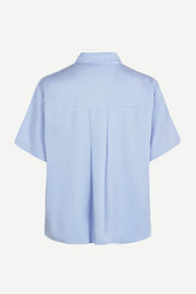 Samsoe Samsoe - Mina SS Shirts 14028 - Blue Heron (Bleu Ciel)-Chemises-F21200143