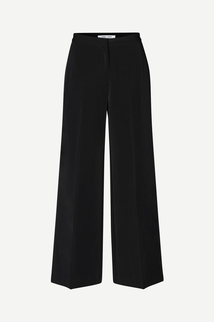 Samsoe Samsoe Femme - Collot Trousers 7331 - Black-Jupes et Pantalons-F00004121