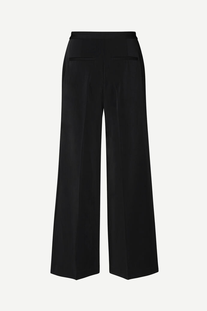 Samsoe Samsoe Femme - Collot Trousers 7331 - Black-Jupes et Pantalons-F00004121