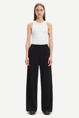 Samsoe Samsoe Femme - Collot Trousers 7331 - Black-Jupes et Pantalons-F00004121