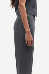 Samsoe Samsoe Femme - Hallie Trousers 14596 - Iron Gate-Jupes et Pantalons-F22400125