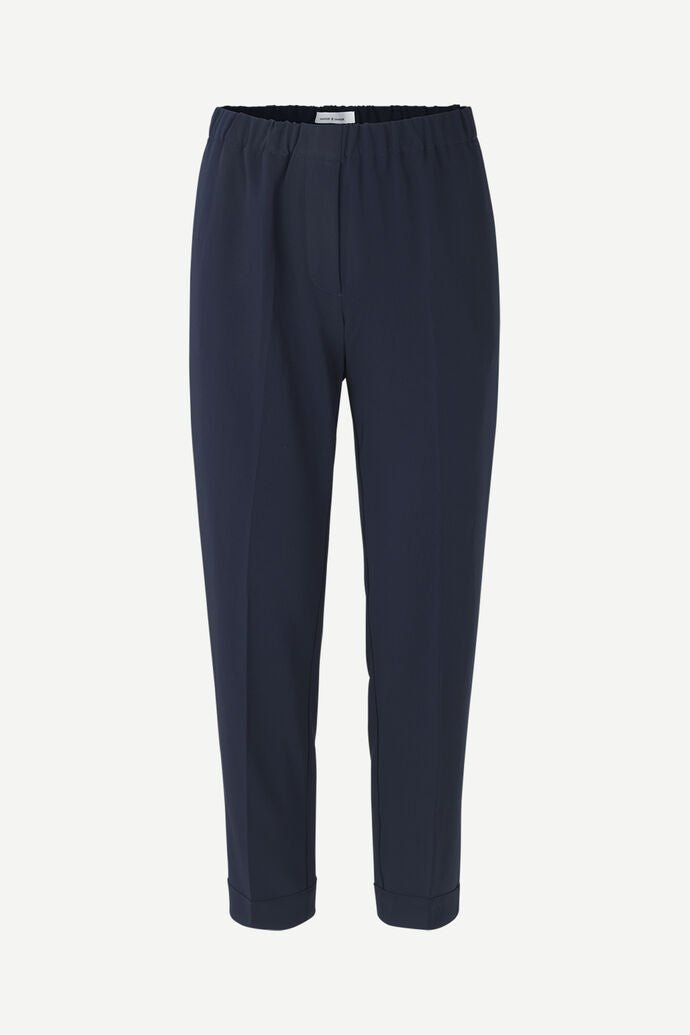 Samsoe Samsoe Femme - Hoys Pants 6528 - Night Sky-Jupes et Pantalons-F15404308