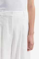 Samsoe Samsoe Femme - Luzy Trousers 14817 - Clear Cream-Jupes et Pantalons-F23200159