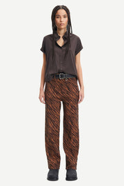 Samsoe Samsoe Femme - Noa Trousers 14601 Tiger-Jupes et Pantalons-F22400130