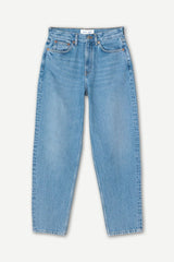 Samsoe Samsoe Femme - Organic Denim - Elly Jeans 14144 Mom Fit - Vintage Legacy-Jupes et Pantalons-F21400130