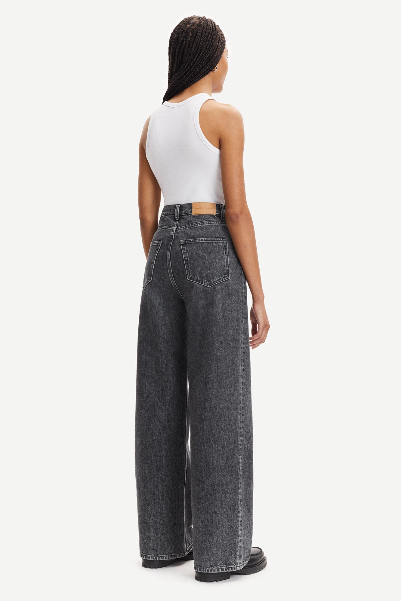 Samsoe Samsoe Femme - Rebecca Jeans 14146 - Northern Sky-Jupes et Pantalons-F21400142