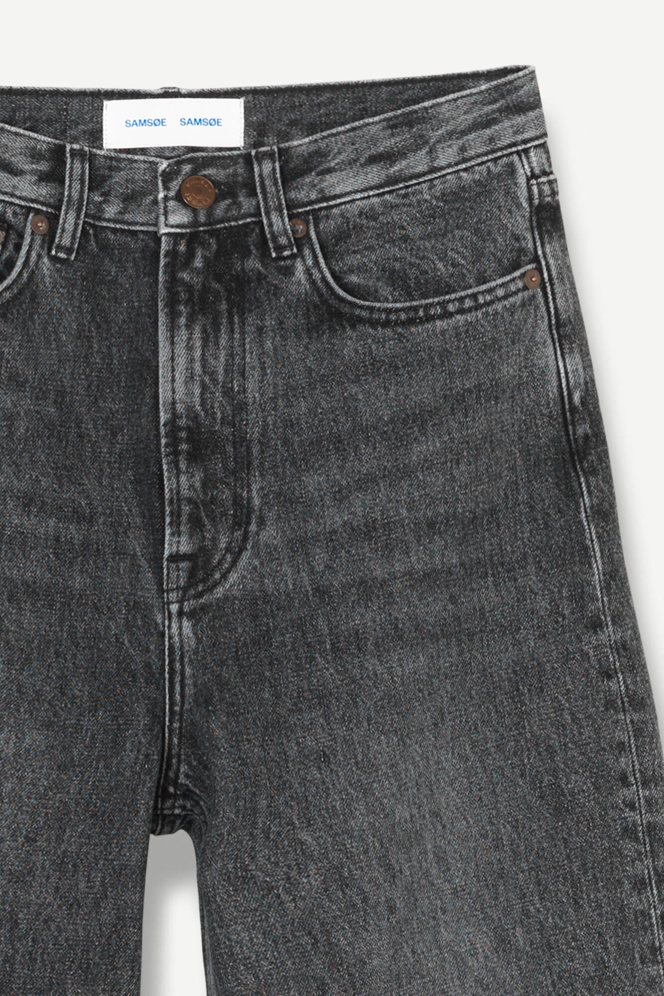 Samsoe Samsoe Femme - Rebecca Jeans 14146 - Northern Sky-Jupes et Pantalons-F21400142