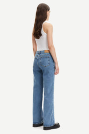 Samsoe Samsoe Femme - Riley Jeans 11354 - Light Ozone Marble-Jupes et Pantalons-F20200249