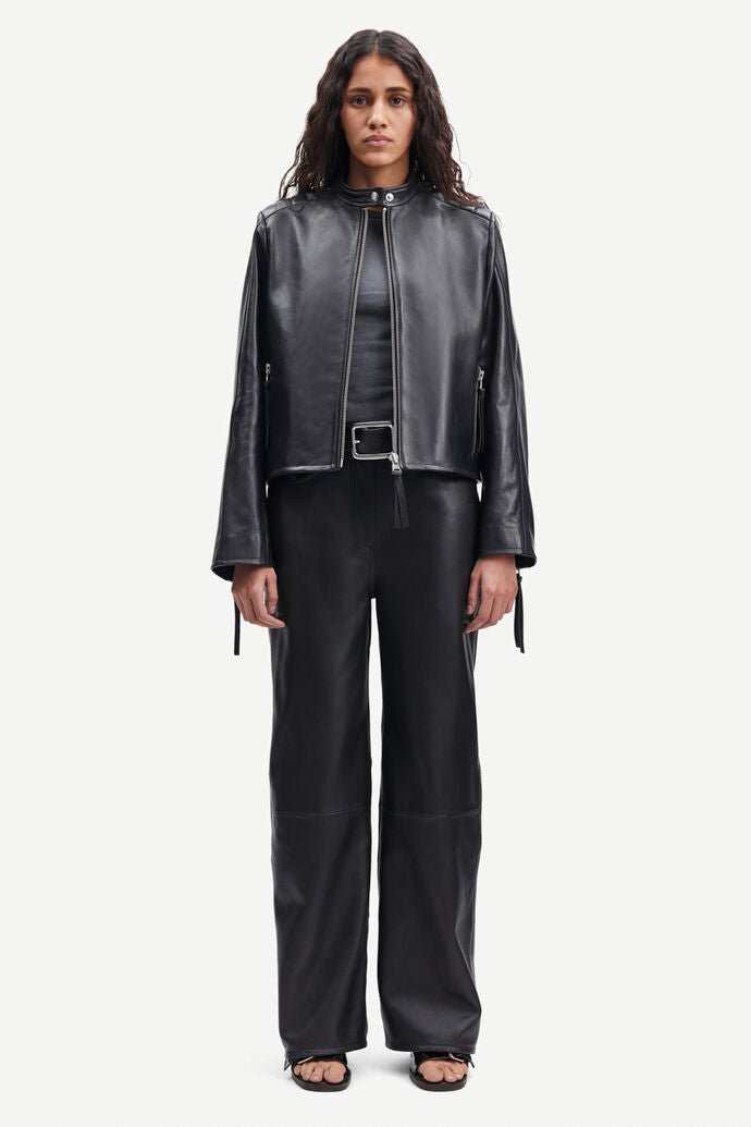 Samsoe Samsoe Femme - Shelly Trousers 14886 - Black-Jupes et Pantalons-F23300188