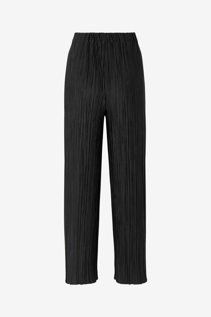 Samsoe Samsoe Femme - Uma Trousers 10167 Black - Pantalon Fluide Noir-Jupes et Pantalons-F21200187