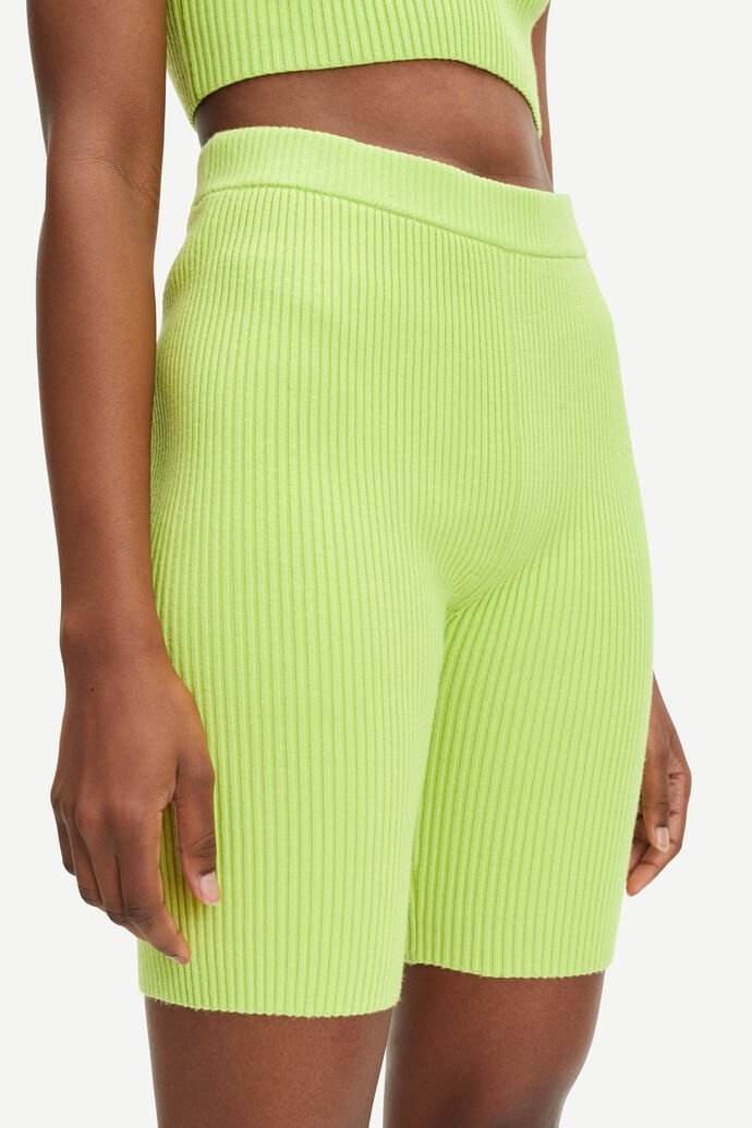 Samsoe Samsoe - Luna Shorts 10490 - Daiquiri Green-Jupes et Pantalons-F22100018