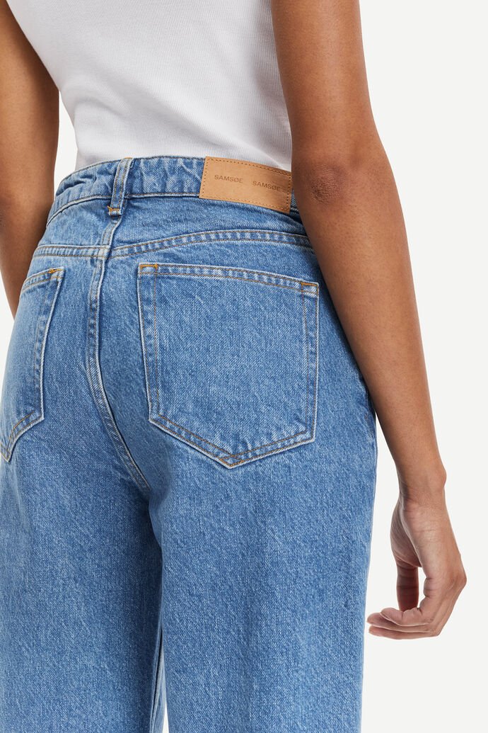 Samsoe Samsoe - Marianne Jeans 13024 - Mid Blue-Jupes et Pantalons-F21200171