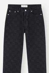 Samsoe Samsoe - Susan Jeans 14956 - Black OD Check-Jupes et Pantalons-F23300114
