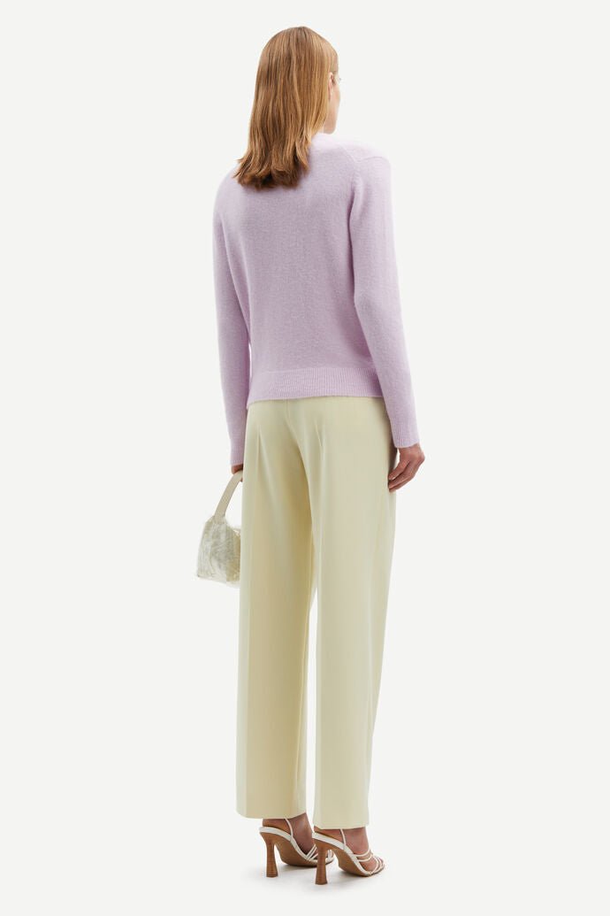 Samsoe Samsoe Femme - Haveny Trousers 13103 - Pear Sorbet (Jaune)-Pantalons et Shorts-F23300178