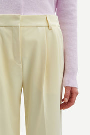 Samsoe Samsoe Femme - Haveny Trousers 13103 - Pear Sorbet (Jaune)-Pantalons et Shorts-F23300178