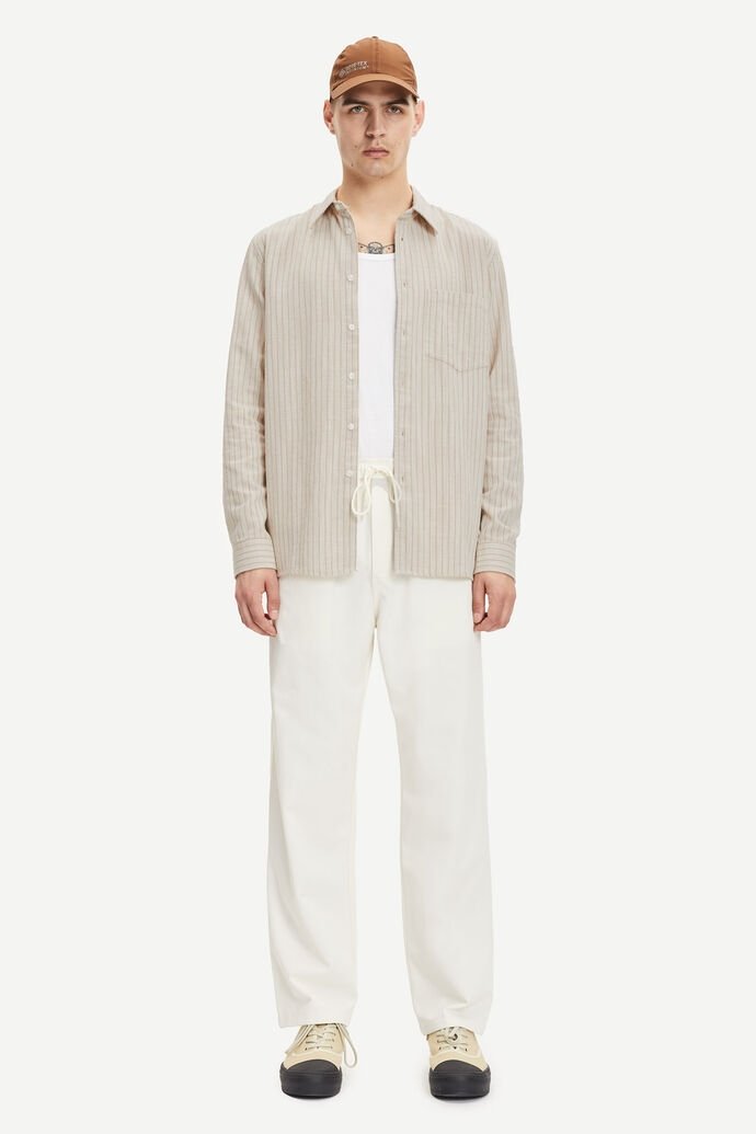 Samsoe Samsoe Homme - Jabari Trousers 13208 - Cream-Pantalons et Shorts-M22100052