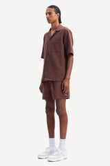 Samsoe Samsoe Homme - Moses Swim Shorts 14702 - Brown Stone-Pantalons et Shorts-M23100085