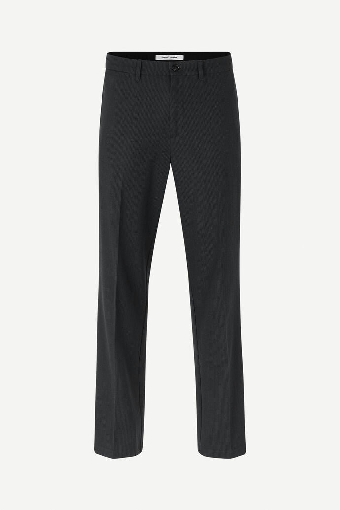 Samsoe Samsoe - Johnny Trousers 14931 - Grey Pinstripe-Pantalons et Shorts-M23300060
