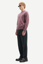 Samsoe Samsoe - Johnny Trousers 14931 - Grey Pinstripe-Pantalons et Shorts-M23300060