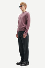 Samsoe Samsoe - Johnny Trousers 14931 - Grey Pinstripe-Pantalons et Shorts-M23300060