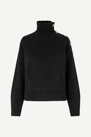 Samsoe Samsoe Femme - Mandie Mock Neck 14082 - Black-Pulls et Sweats-F22400058