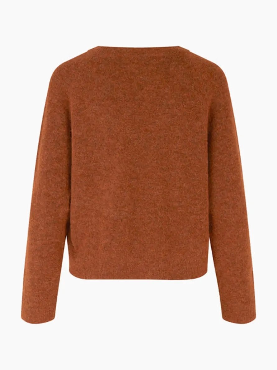 Samsoe Samsoe Femme - Nor O-N Short 7355 - Potter's Clay-Pulls et Sweats-F00022152