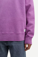 Samsoe Samsoe - Pigment Crew neck 14485 - Sunset Purple-Pulls et Sweats-M223000%