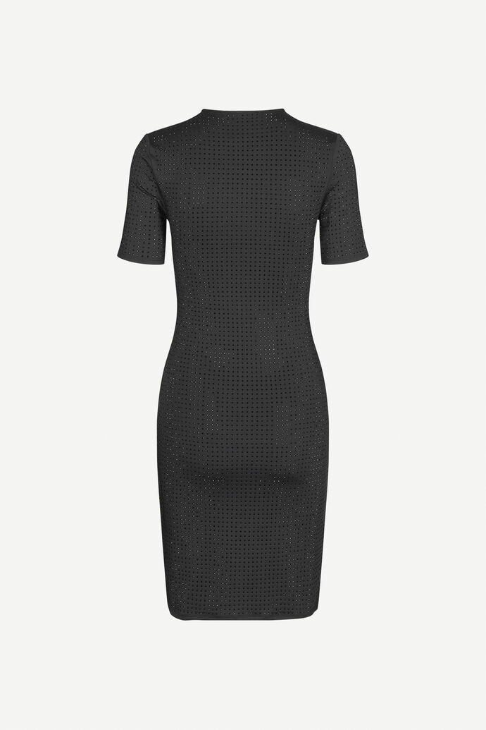 Samsoe Samsoe - Chrishell Dress 14611 - Caviar-Robes-F23400028