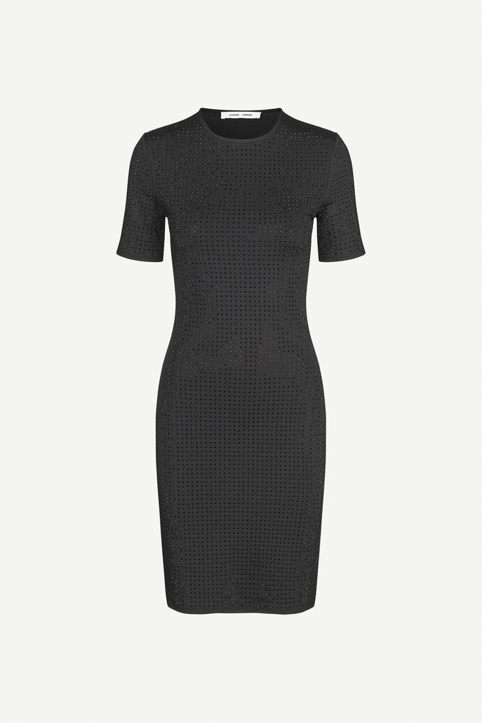 Samsoe Samsoe - Chrishell Dress 14611 - Caviar-Robes-F23400028