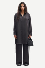 Samsoe Samsoe Femme - Alfrida Shirt Dress 14896 - Phantom-Robes-F23300081