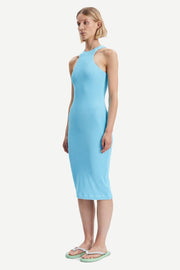 Samsoe Samsoe Femme - Erin Dress 14669 - Blue Topaz-Robes-F23100111