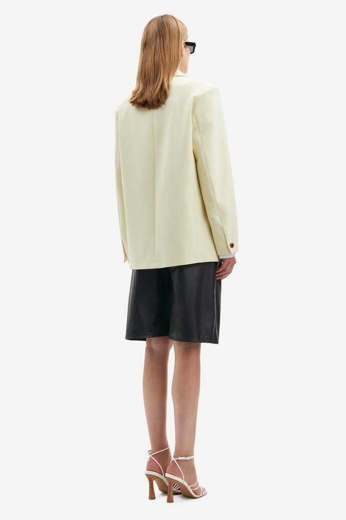 Samsoe Samsoe Femme - Haven blazer 13103 - Pear Sorbet (Jaune)--F21100157