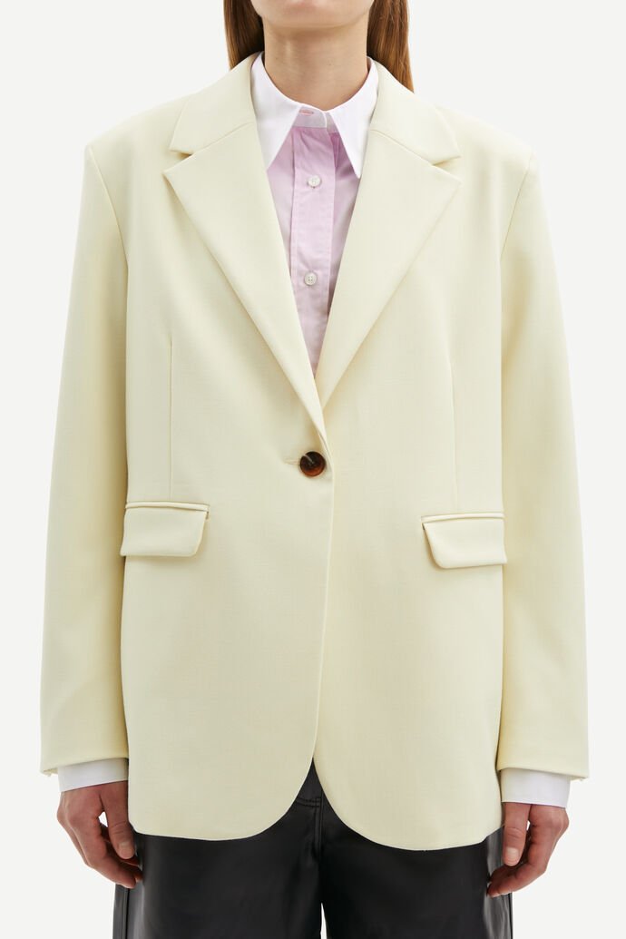 Samsoe Samsoe Femme - Haven blazer 13103 - Pear Sorbet (Jaune)--F21100157