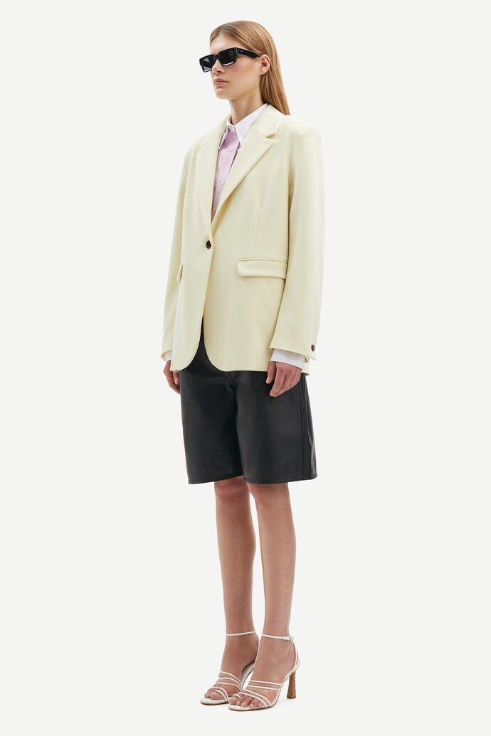 Samsoe Samsoe Femme - Haven blazer 13103 - Pear Sorbet (Jaune)--F21100157