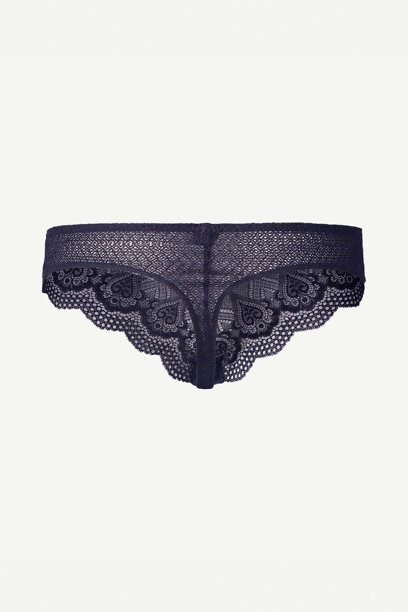 Samsoe Samsoe Femme - Cibbe String 7092 - Dark Sapphire-Sous-Vêtements-F19110955
